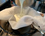 รูปขั้นตอนการทำที่ 1 ของ ริค๊อตต้าชีส (Ricotta Chesse)