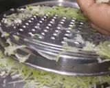 A picture of step 1 of Dudhi Halwa.