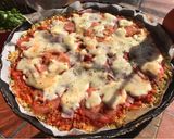 Foto del paso 3 de la receta: Pizza con base de coliflor