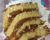 Foto del paso 4 de la receta: Torta vertical para peque de la casa!!😂😂91 jóvenes años de mi suegro❤️