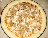 A picture of step 17 of Shredded beef pizza.