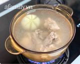 Hình bước làm 1 của món Súp Bổ Dưỡng