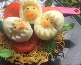 Foto langkah ke 12 dari resep Nest mie with cute eggs!.
