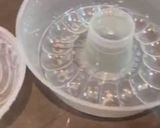 A picture of step 6 of Coconut milk and palm sugar pudding.