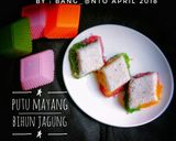 Foto langkah ke 8 dari resep Putu Mayang Bihun Jagung Rainbow (Versi Santan).