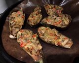 Foto del paso 3 de la receta: Berenjenas rellenas 🍆