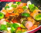 A picture of step 6 of Chilli chicken (dry).
