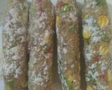 A picture of step 6 of Hot-hot quinoa hot dogs with nutri &flax.