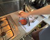 A picture of step 1 of 119 Gastro - Pane con Pomodoro.