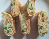 Foto langkah ke 8 dari resep Telur gulung korea (egg roll).
