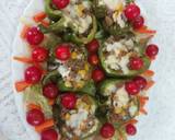 Stuffed capsicum/ bell pepper recipe step 4 photo