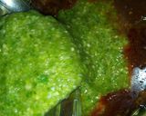 A picture of step 10 of Mashed rice with miyan kubewa.