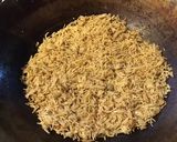 A picture of step 2 of California Farm Chicken Liver Fried Rice.