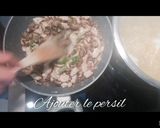 Une image de l'étape 5 de Tagliatelle poulet et sa crème aux champignons 🍄 et Parmesan.