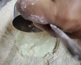 A picture of step 1 of No Yeast Pizza (Party style).