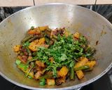 A picture of step 7 of FRENCH BEANS ALOO DRY CURRY (UP Style)...