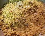 A picture of step 5 of Spinach stuffed avocado wrap .