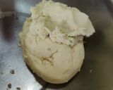 A picture of step 3 of Nankhatai.