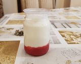 Gyümölcsréteges joghurt és krémtúró recept fázis 4 fotója