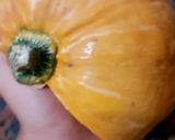 A picture of step 1 of Pumpkin Casserole with Cream and Béchamel.