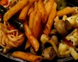 A picture of step 10 of Italian veg sizzler.