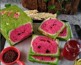 Foto langkah ke 7 dari resep Roti tawar semangka.