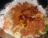 A picture of step 2 of Pav bhaji paratha.