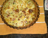 Foto del paso 6 de la receta: Tarta de puerros y panceta