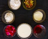 રોઝ મિલ્ક પુડિંગ (Rose milk pudding recipe in gujarati) રેસીપી સ્ટેપ1ફોટો