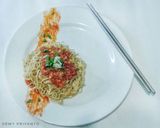 Foto langkah ke 4 dari resep Mie instan yamin asin, super hot.