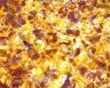 A picture of step 5 of Cast Iron Hawaiian Pizza 15”.