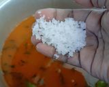 A picture of step 6 of Egg biryani for kids.