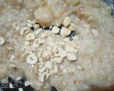A picture of step 3 of Bread Halwa.