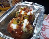 A picture of step 7 of Rosted cheese potato.