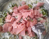 Foto del paso 3 de la receta: Brócoli con queso y jamón