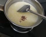 A picture of step 5 of Paneer kheer.