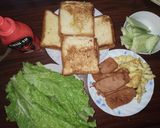 Hình bước làm 4 của món Sandwich đơn giản cho bữa sáng