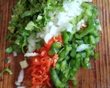 Foto del paso 3 de la receta: Sopa de frijol chino con cochino y vegetales