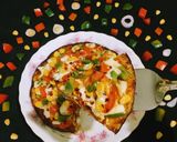 A picture of step 8 of Instant Veg Pizza.