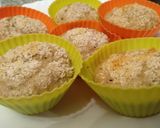 Foto del paso 4 de la receta: Muffins livianos de banana, manteca de maní y café