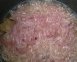 A picture of step 1 of Mutton Pulao.