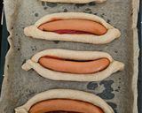 Virslis papucs / csónak (teljes kiőrlésű) recept fázis 5 fotója