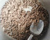 A picture of step 1 of Yam balls.
