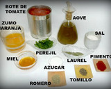 Foto del paso 1 de la receta: Tomate caramelizado con salsa de tomate 