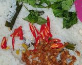 Foto langkah ke 2 dari resep Nasi Bekepor Dan Acar Tigu Khas Kalimantan Timur.