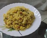 A picture of step 7 of Vegetable Pulao.
