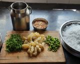 A picture of step 1 of Sabudana khichadi.