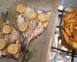 Foto del paso 5 de la receta: Dorada asada al horno con patatas sabrosas