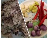 Foto langkah ke 1 dari resep Oseng Tongkol.