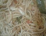 A picture of step 3 of Chowmein without ajinomoto.
